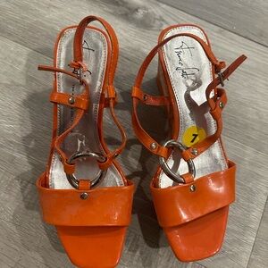 Franco Sarto Artists Collection Wedged Sandals